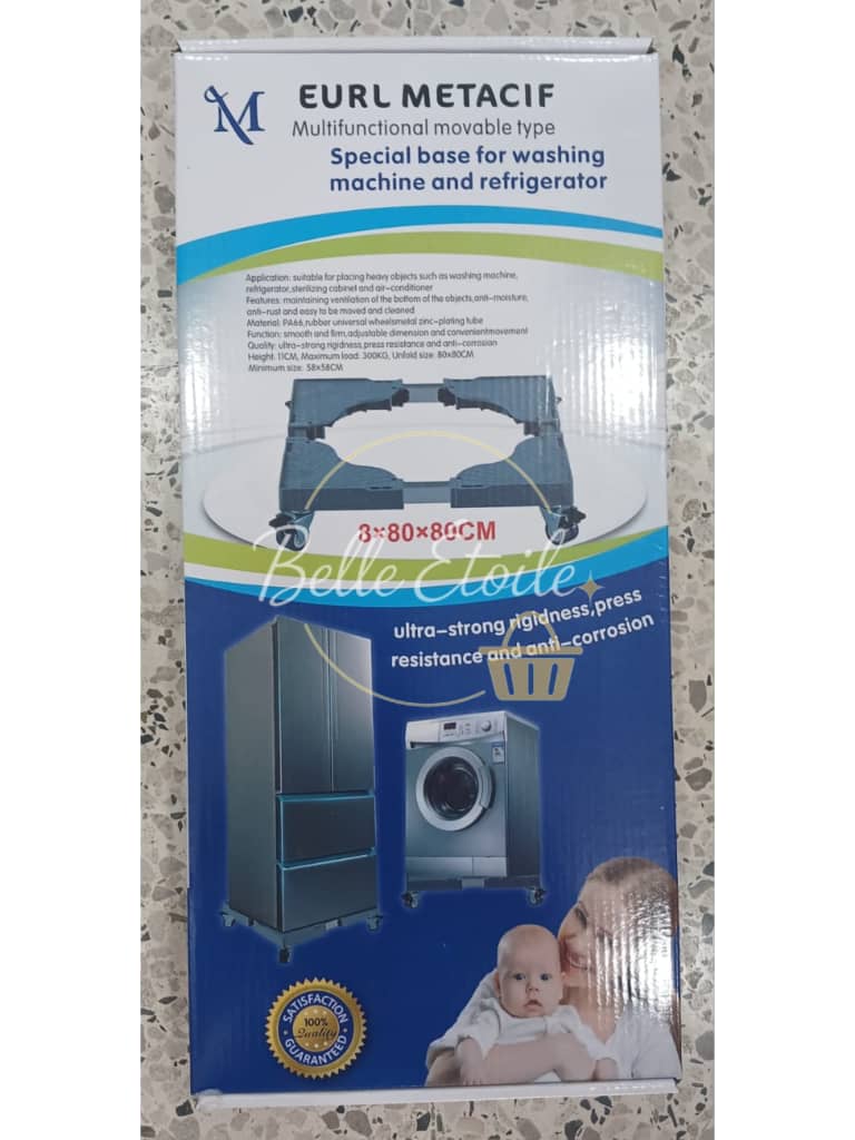 قاعدة متحركة متعددة الاستعمالات للغسالة والثلاجة